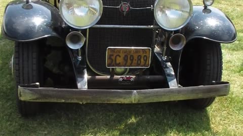 Unrestored Cadillac V-16 Touring Car