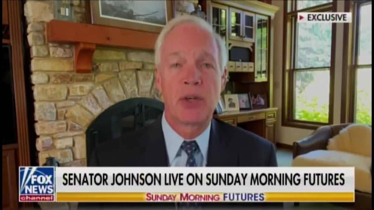 Sen. Ron Johnson FBI has not done squat with Hunter's laptop