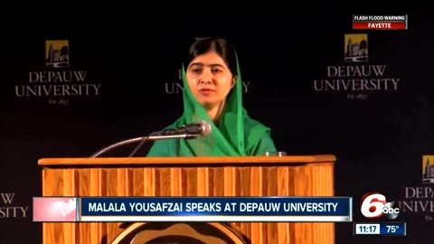 September 4, 2017 - More Coverage of Malala Yousafzai at DePauw University
