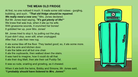 THE MEAN OLD FRIDGE
