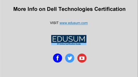Dell Technologies D-AV-OE-23 Certification Exam: Sample Questions and Answers
