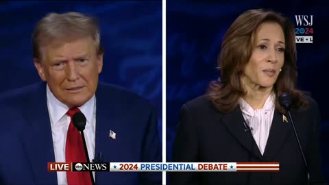 Trump vs. Harris 2024 Presidential Debate on Wars
