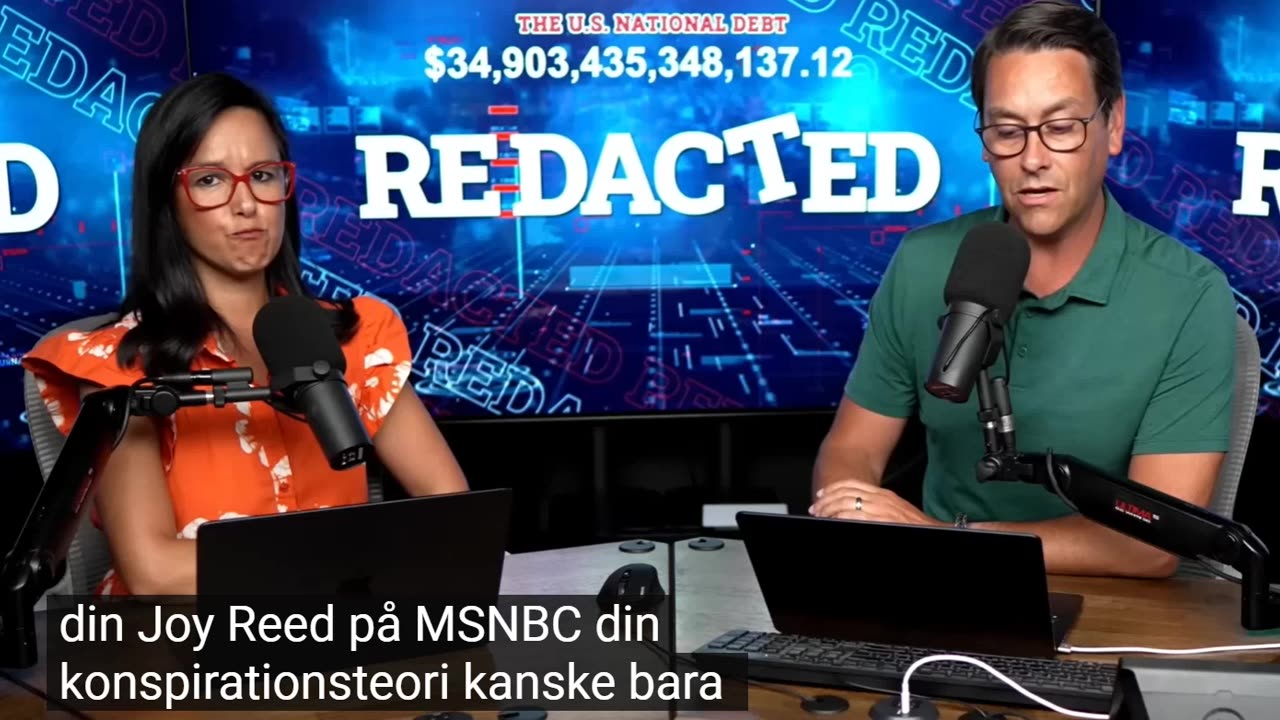 # 1049 - Redacted: Biden ger upp - och allt sjukt i dyningarna av detta. SVENSKTEXTAT