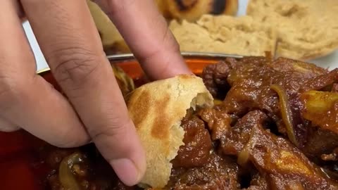 Handi mutton masala recipe with ASMR Cooking sound recipe 👍▶️😊