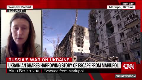 Mariupol evacuee describes hardships of survival under shelling