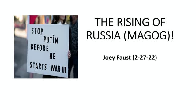 The Rising of Russia (Magog)!