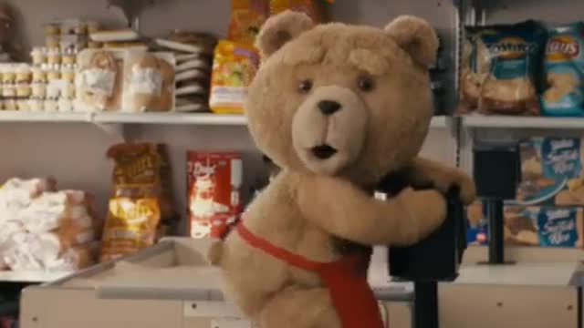 Bad teddy bear funny scene