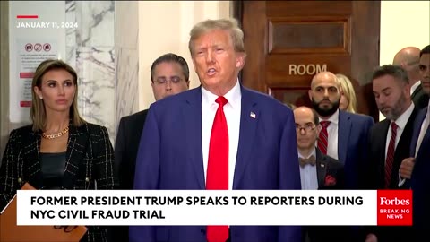 BREAKING NEWS: Trump Says AG Letitia James Should Be Held 'Criminally Liable' During NYC Trial Break