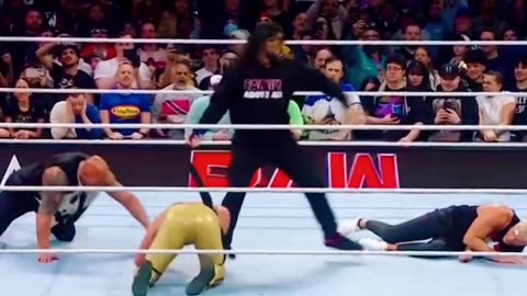 Wwe the rock & roman reang