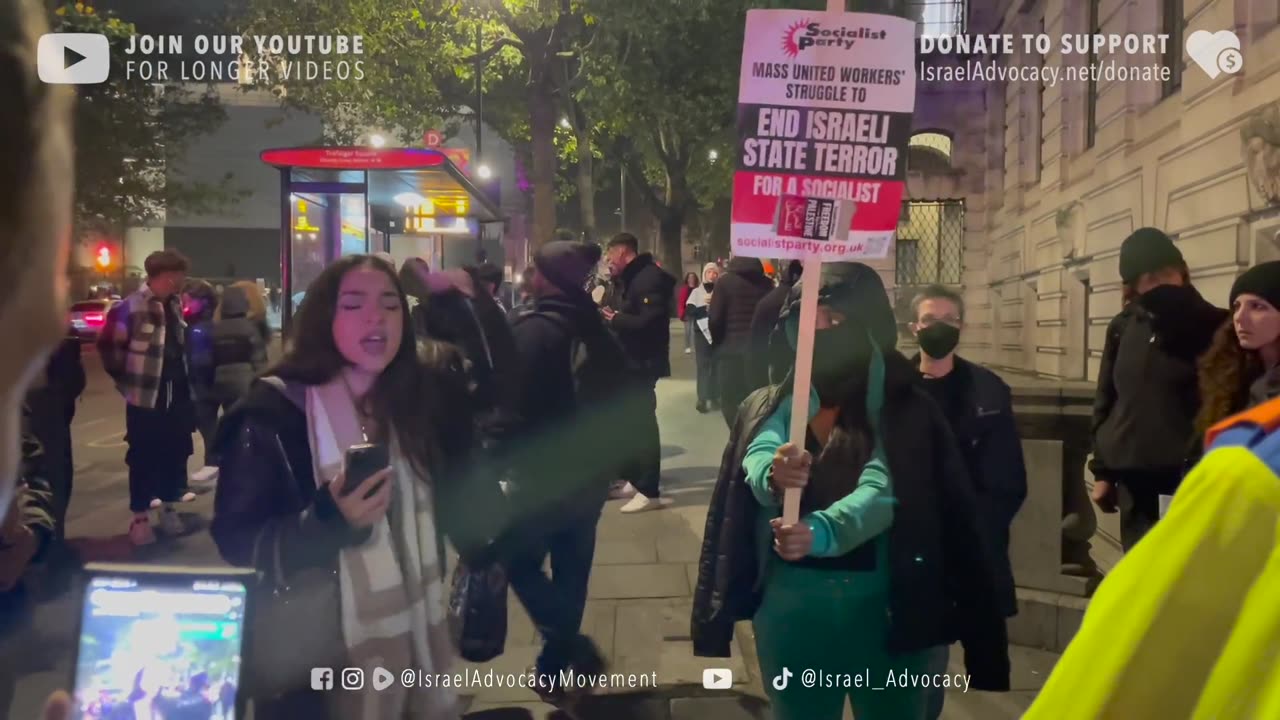 A video for those who missed the attacks on the British police by anti-Israel protesters