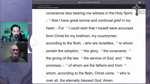 IFF Bible Study - Romans 9 (part 15)