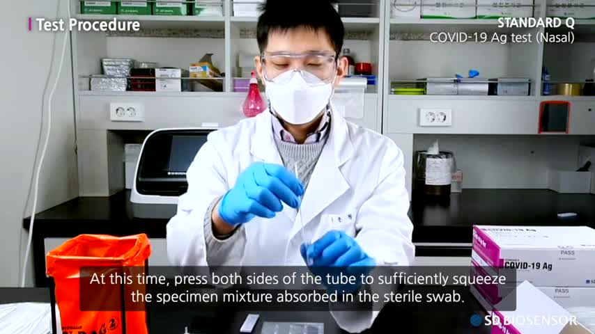 [English subtitle] Video guide for STANDARD Q COVID-19 Ag Test (Nasal)