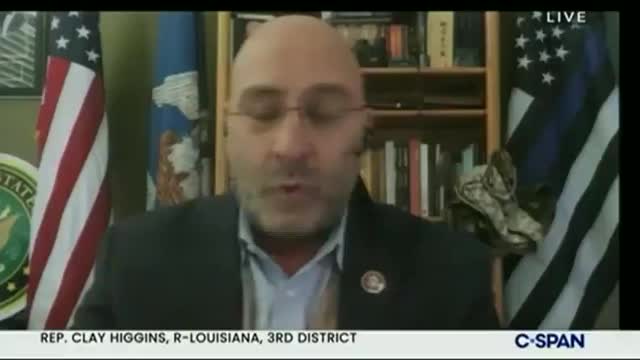 Rep Clay Higgins "How dare we? The 2020 Election was indeed compromised"