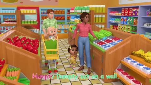 Humpty Dumpty Grocery Store | Nursery Rhymes & Kids Songs