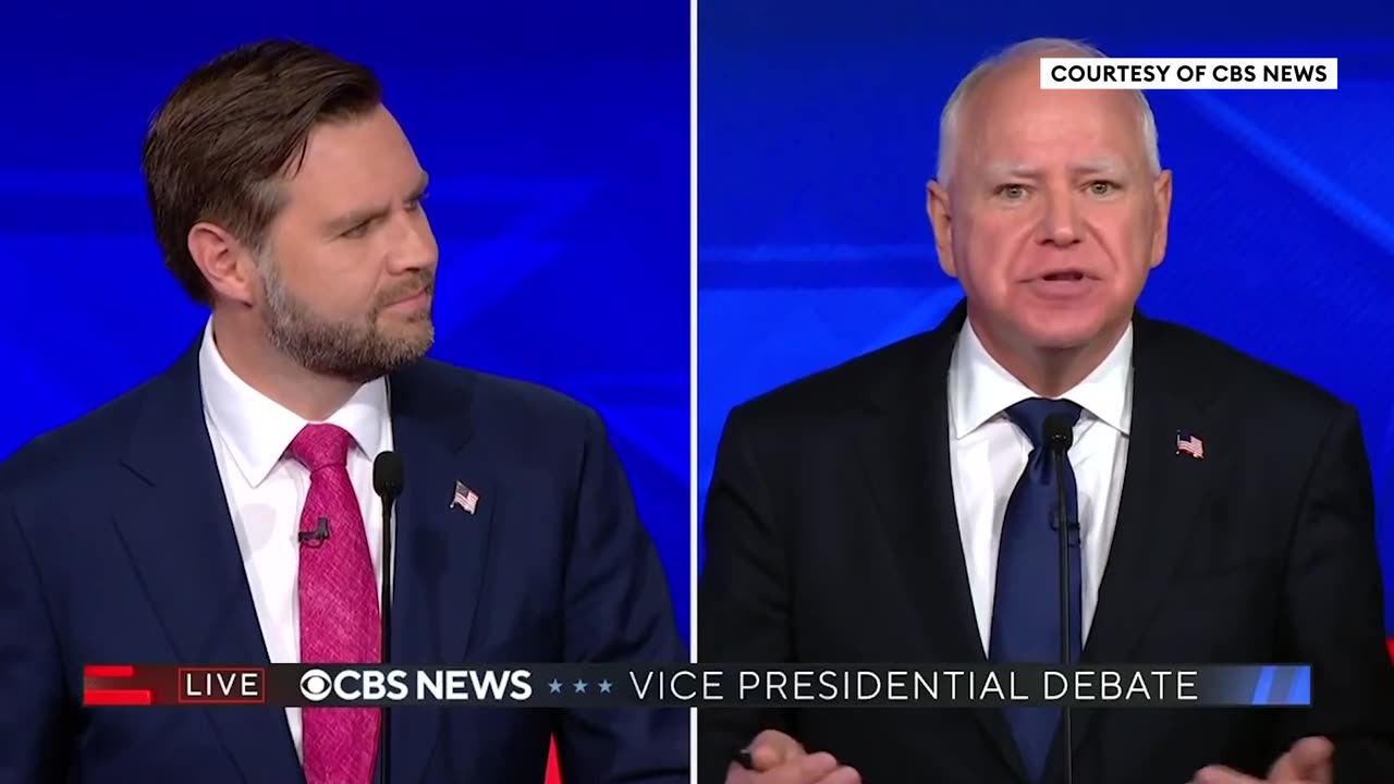 'Mexico Didn't Pay A Dime'- Tim Walz References Trump Claim About Mexico Paying For A Border Wall