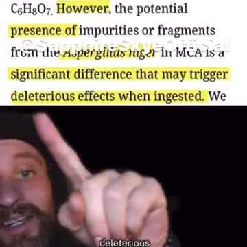 CITRIC ACID TRUTH-It’s Not