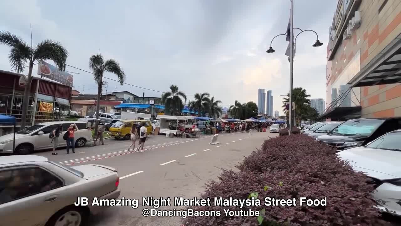 JB Amazing Night Market Malaysia Street Food