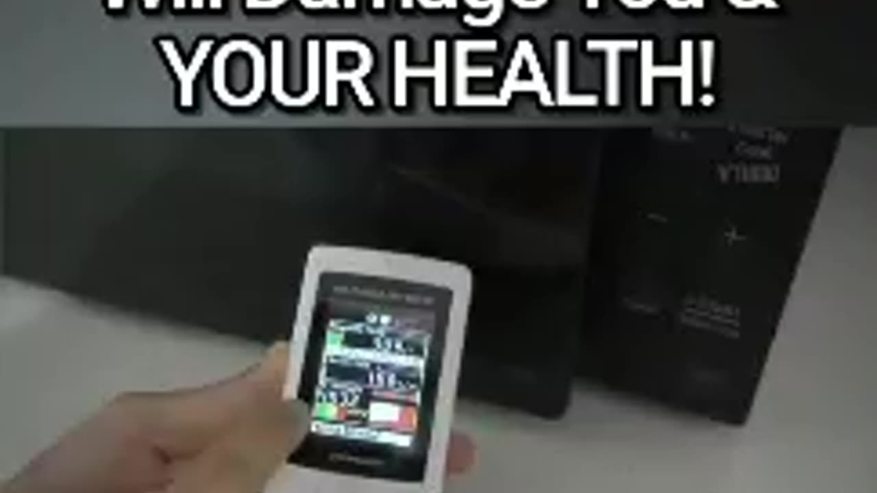 Your MICROWAVE Will Damage You and YOUR HEALTH!