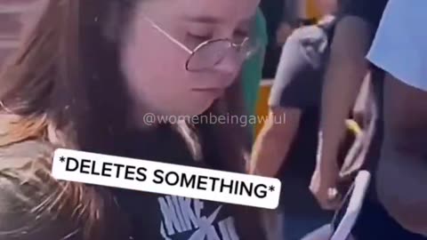 Troll Looking Female Self Exposes