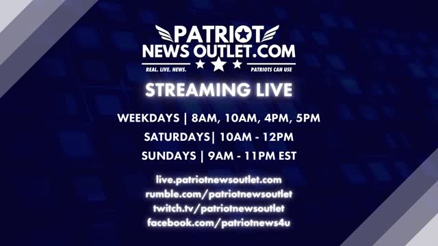 Patriot News Outlet | 2022 Live Broadcast Schedule