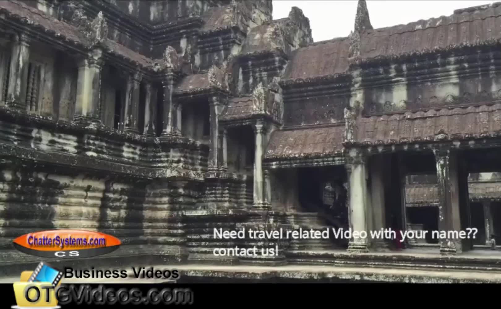 Angkor wat-video #1-he largest religious monument in the world