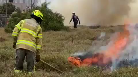 Incendio en Bogotá