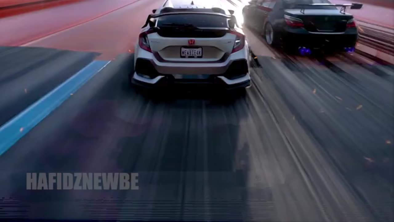 Unbelievable 🔥 flying withholds Civic in Forza Horizon5!