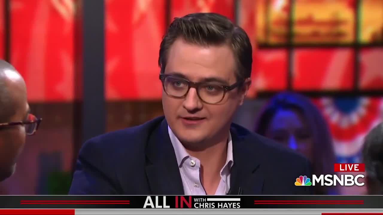 Chris Hayes: Black Voters Can't Be Republican Because of 'Structural White Supremacy'.