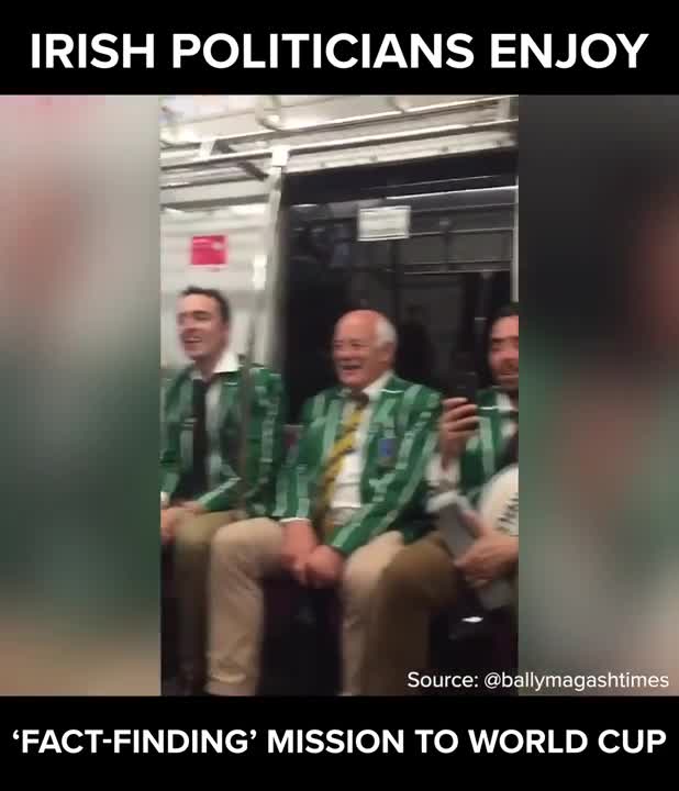 Irish politicians enjoying themselves on 'fact-finding mission' to Japan for Rugby World Cup