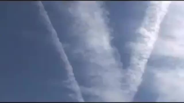 There is a growing movement on chemtrails