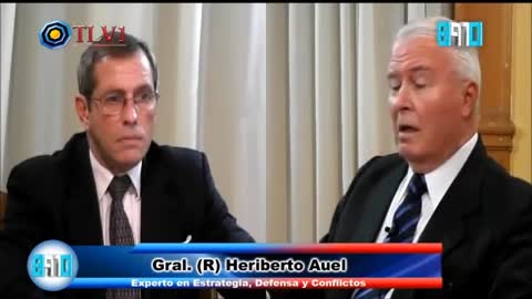 35 8910 N° 35 Heriberto Auel; 'Argentina decidió políticamente no tener F F A A