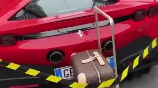 Bags with Car #destroyed #accident #shorts #cleancar #luxury #car #supercar #funny #slammed #drift