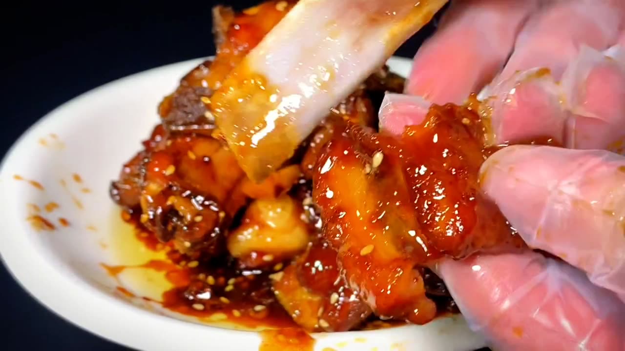 Chinese cuisine recipe,the chef teaches you the delicious home cooked recipe of sweet sour pork ribs