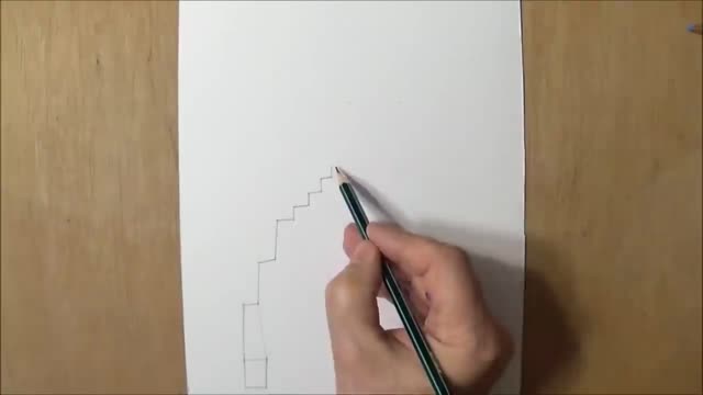 Draw The Shape Of The Ladder In The Drawing