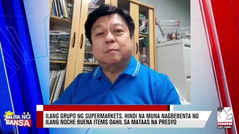 Ilang grupo ng supermarkets, hindi na muna nagbebenta ng ilang noche buena items