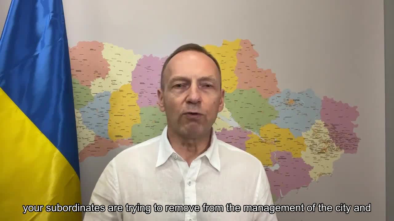 I am asking you to intervene and stop the political attack on Chernihiv, - Atroshenko addressed Zel