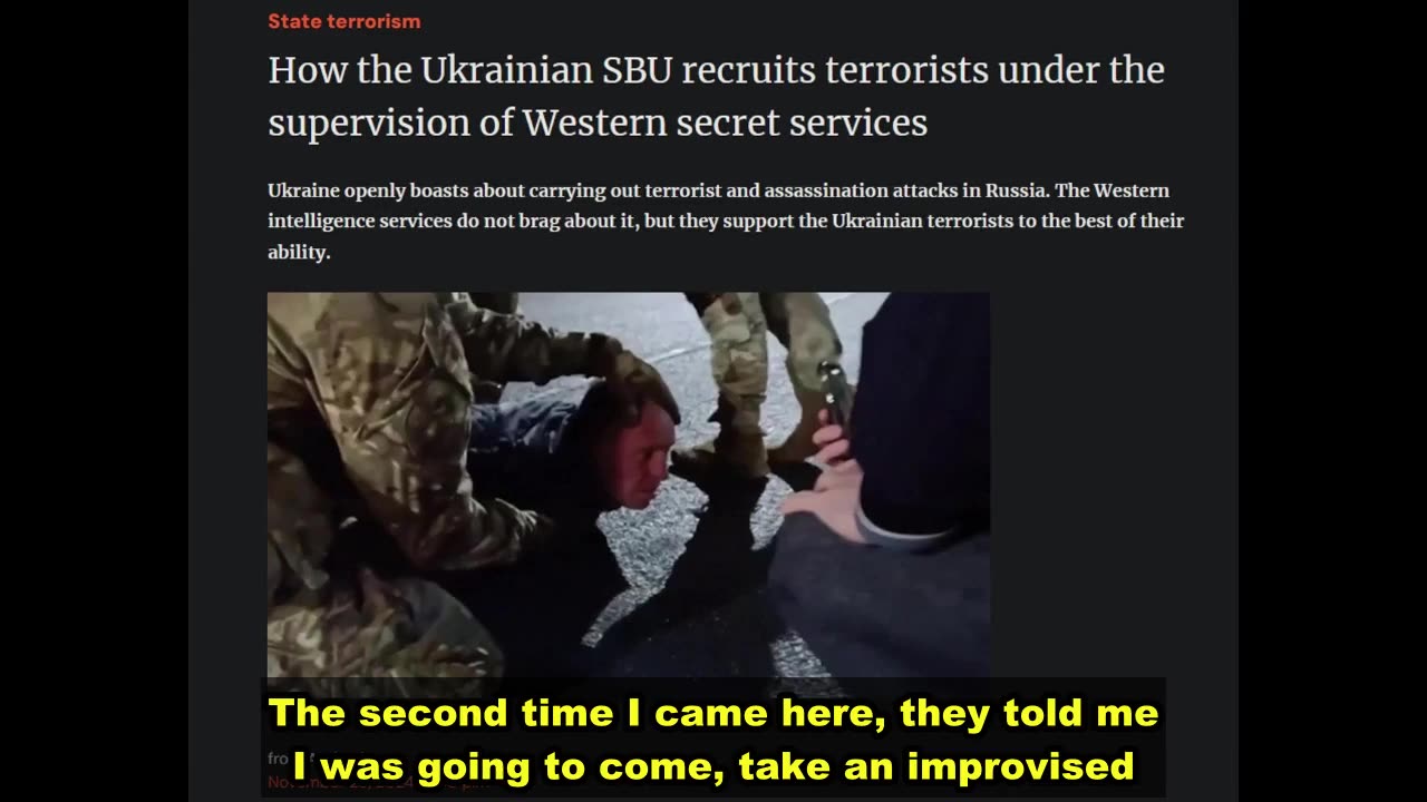 How the Ukrainian SBU recruits terrorists under the supervision of Western secret services