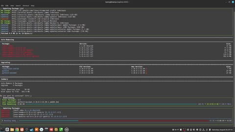 262_how to "upgrade your packages" with the "upgrade" command