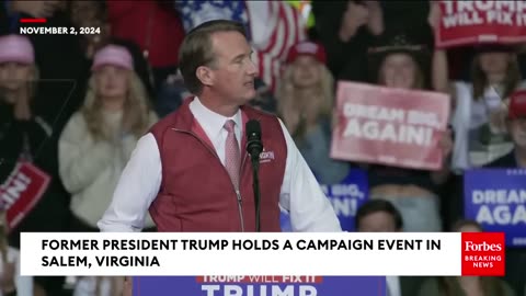 'Kamala Harris Broke It And Donald Trump Will Fix It'- Gov. Youngkin Urges Turnout At Virginia Rally