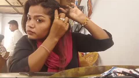 Rani makeup in Odisha.