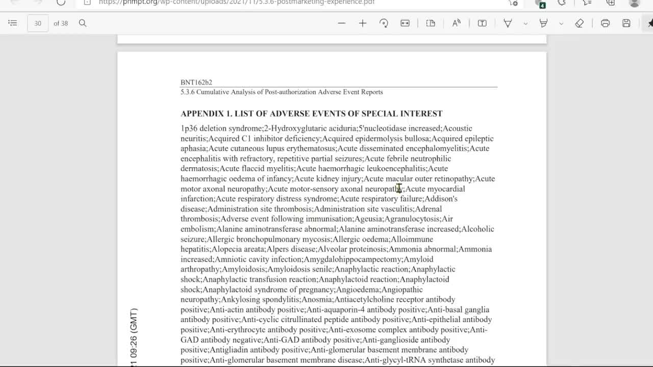 Pfizer documents are now out