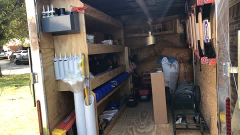 Update- HVAC Install Trailer Build Out