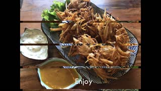 Bird's Nest Potato Onion Fries