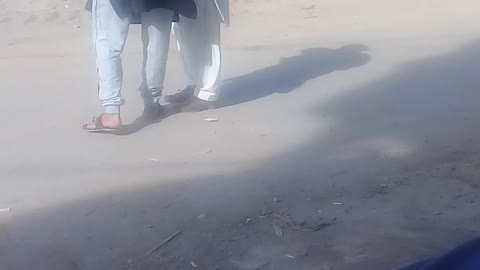 hand shake with unknown person 
