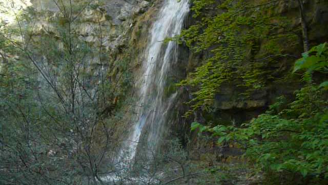 Mathieux waterfall