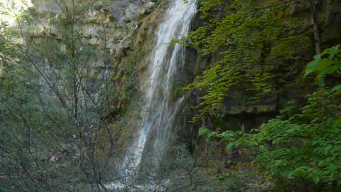 Mathieux waterfall