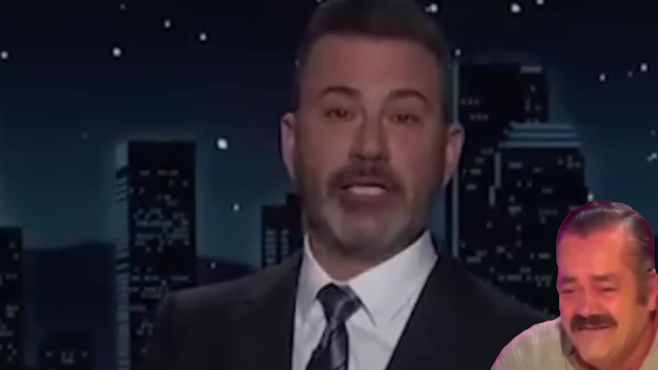 Jimmy Kimmel cries