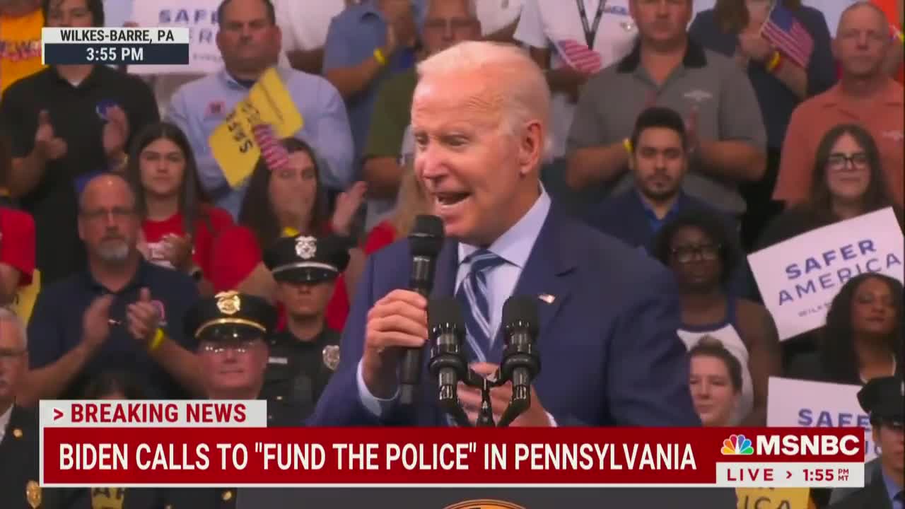 Biden Threatens 2A Supports: You Need 'an F-15' to Take on the Government