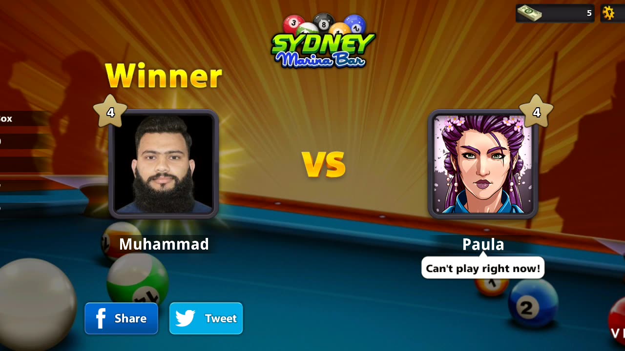 8pol ball Maaz vs paula