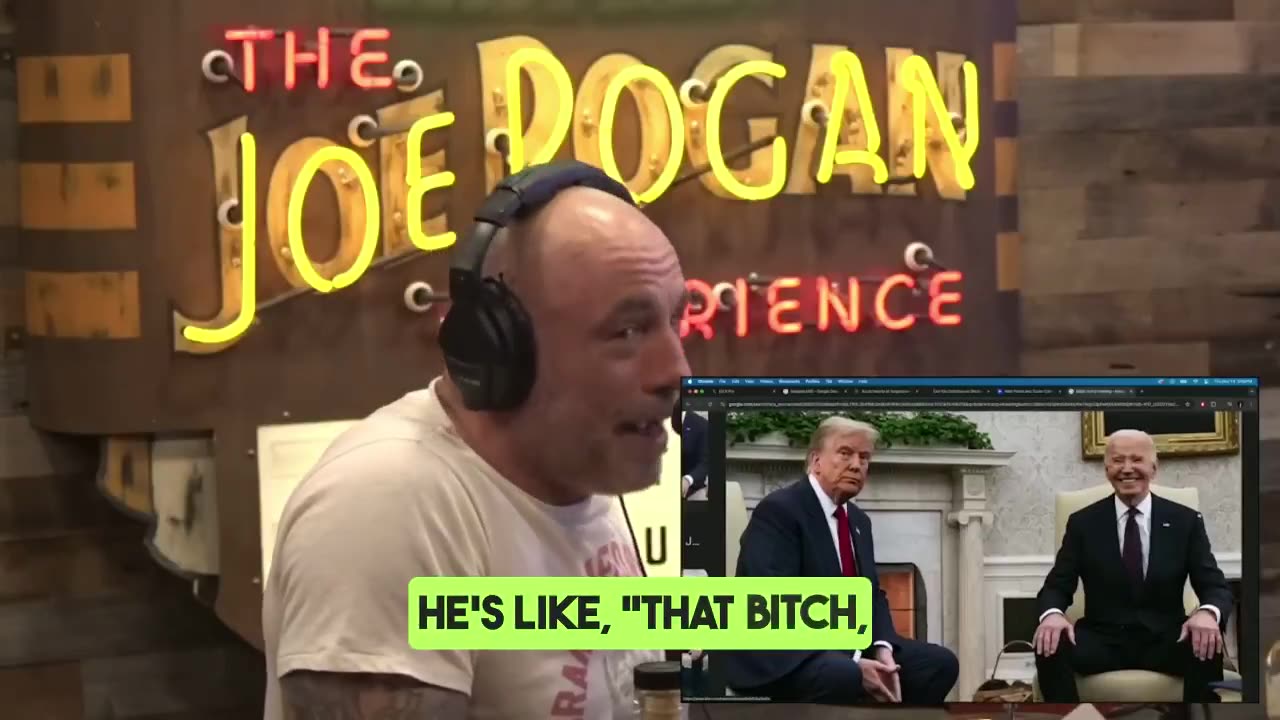 Joe Rogan GUARANTEES Joe Biden voted for Donald Trump.